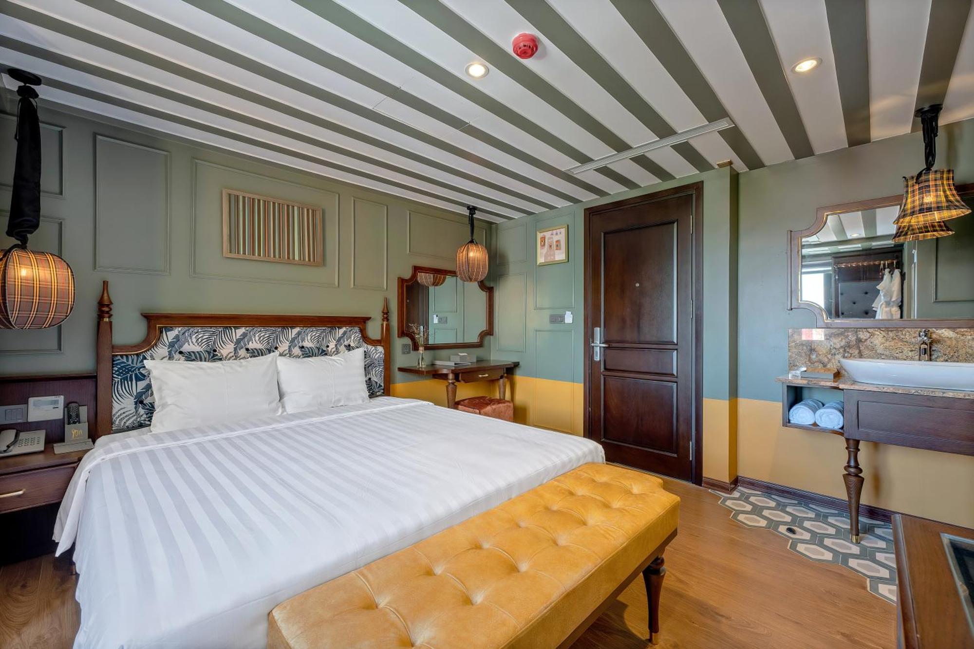 Son Hoi An Boutique Hotel & Spa Quarto foto A room at the hotel